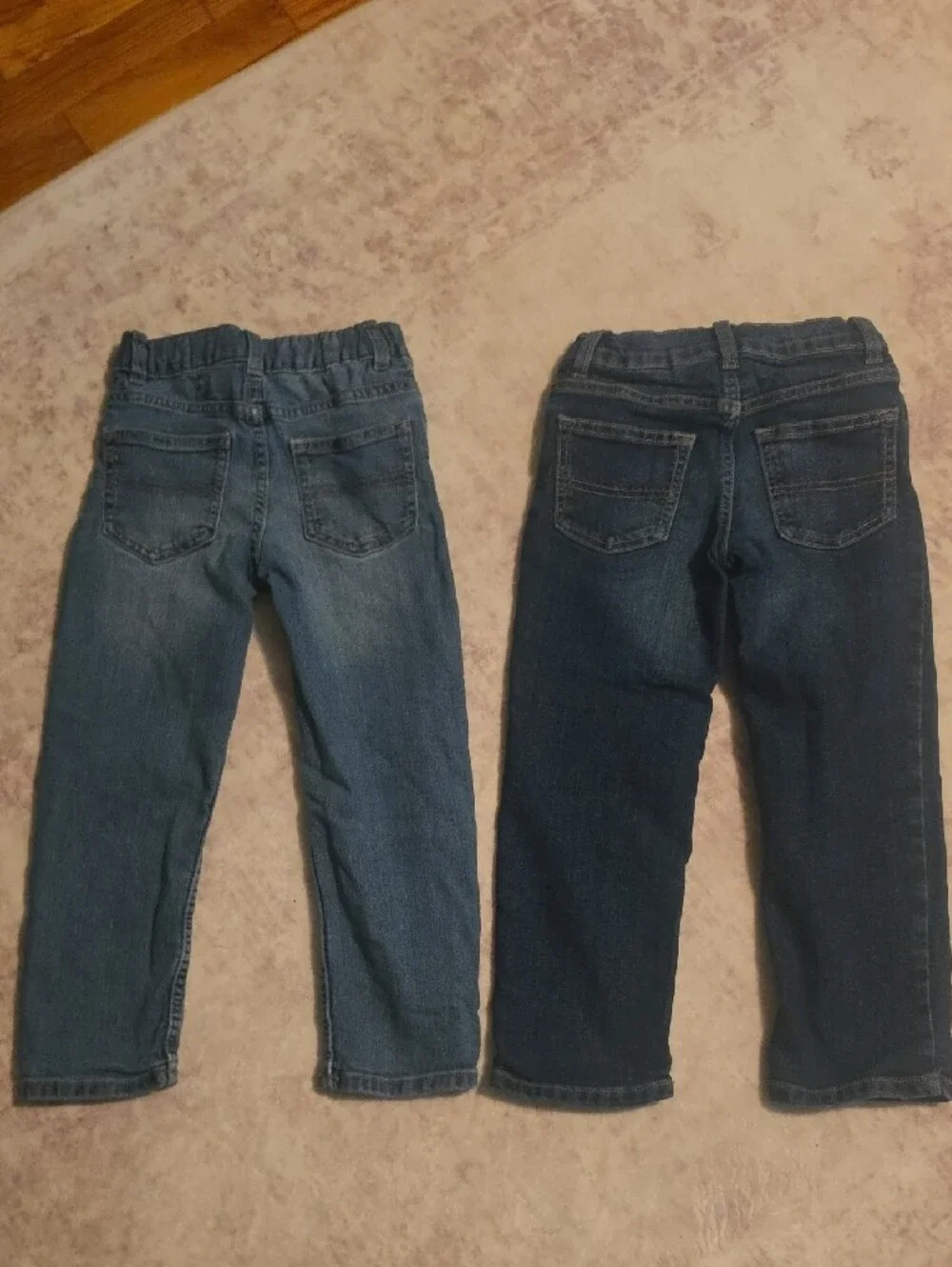 OshKosh B'gosh Pair of Boys' Blue Denim Jeans - Light and Dark Wash